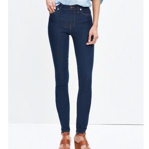 Madewell high rise skinny jean